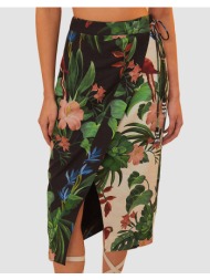 farm rio midnight macaw fiesta mix midi skirt 332956-25075 multi