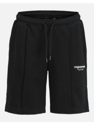 jack&jones jpstvesterbro sweat shorts gms sn jnr 12254196-black black