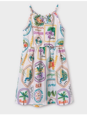 mayoral φορεμα με σταμπες 06986-028 mixed σε προσφορά