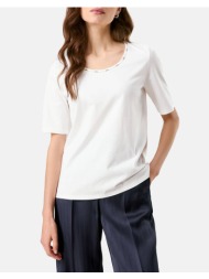 taifun t-shirt 1/2 sleeve 971971-19670-09700 offwhite