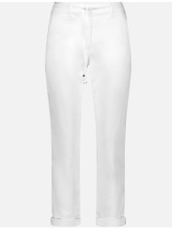 gerry weber pant leisure cropped 925045-66933-99600 white