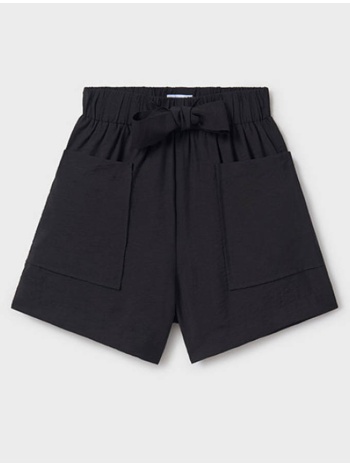 mayoral παντελονι κοντο τσεπες 06216-059 black σε προσφορά