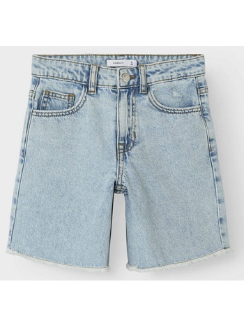 name it nkfbella hw wide dnm shorts 1488-be noos σε προσφορά