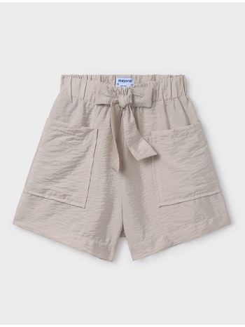 mayoral παντελονι κοντο τσεπες 06216-061 biege σε προσφορά