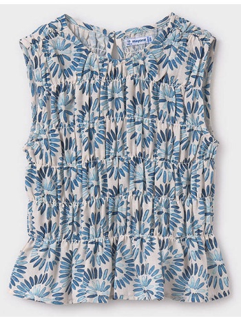 mayoral τοπ σταμπωτο 06036-021 blue σε προσφορά