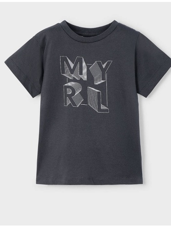 mayoral μπλουζα κοντομανικη βασικη 00170-026 darkgray