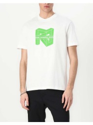 karl jeans klj reg ss cube logo tee a2m17037-100 white