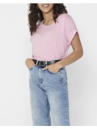 only onlmoster s/s o-neck top noos jrs 15106662-pink lady pink