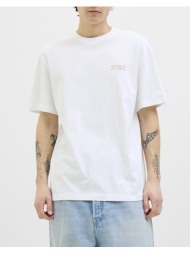 jack&jones jjsummer vibes tee ss crew neck ln 12269372-white white