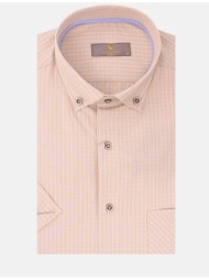 lexton πουκαμισο k/μ 12.35.bolton s/s-yellow yellow