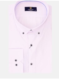 lexton πουκαμισο m/μ 11.35.orleans poplin-white white