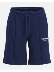 jack&jones jpstvesterbro sweat shorts gms sn jnr 12254196-ocean cavern darkblue