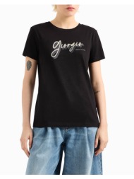 armani exchange t-shirt xw000542af10359-uc001 black