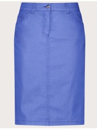 gerry weber skirt woven short 510121-66353-80384 blue
