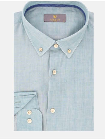 lexton πουκαμισo 11.35.jamaica button down-aqua aqua σε προσφορά