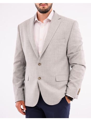 lexton σακακι 08.35.fresco blazer-l. grey lightgray σε προσφορά