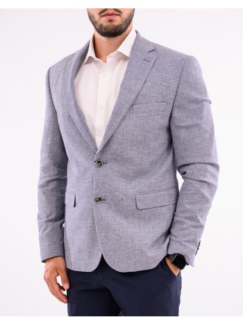 lexton σακακι 08.35.mix linen jacket-navy navyblue σε προσφορά