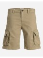 jack&jones jpstcole sebastian cargo short mid 12274211-elmwood lighttan