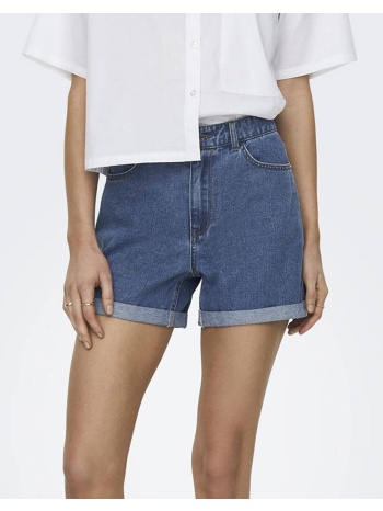 only onlvega hw mom dnm shorts noos 15230571-medium blue