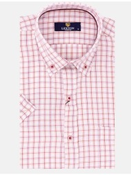 lexton πουκαμισο κ/μ 12.35.lavalshort sleeves-red red