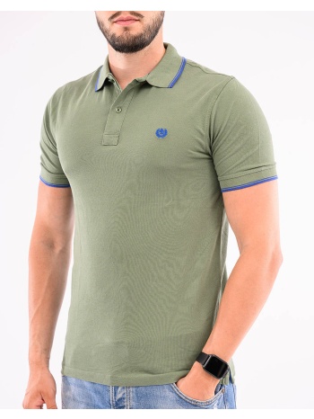 ascott polo μπλουζακι 15188360-76 olive σε προσφορά
