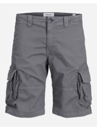 jack&jones jpstcole sebastian cargo short mid 12274211-castlerock gray