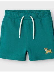 name it nmmjanko nreg swe shorts unb pb 13238151-deep jungle darkgreen
