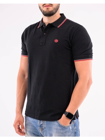 ascott polo μπλουζακι 15188357-92 black σε προσφορά