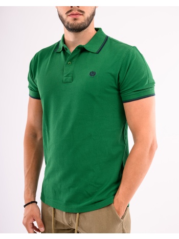 ascott polo μπλουζακι 15188360-75 green σε προσφορά