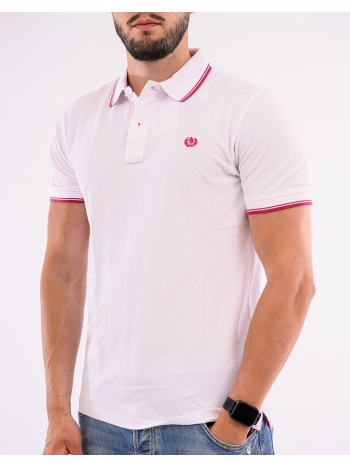 ascott polo μπλουζακι 15188360-01 white σε προσφορά