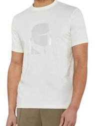 karl lagerfeld t-shirt crewneck 755054-552221-60 offwhite