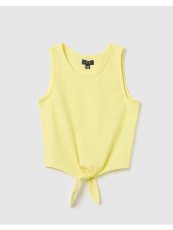 ovs tank top solid 2362663-elfin yellow yellow σε προσφορά