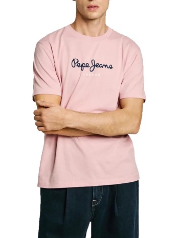 pepe jeans drop 2a eggo n μπλουζα ανδρικο pm508208-325/pink