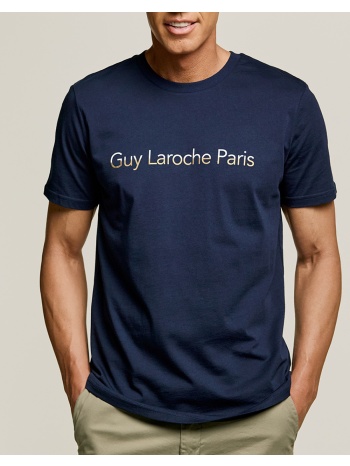 guy laroche es19509 t-shirt gles19509-2 navyblue