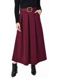 ψηλόμεση midi φούστα με ...