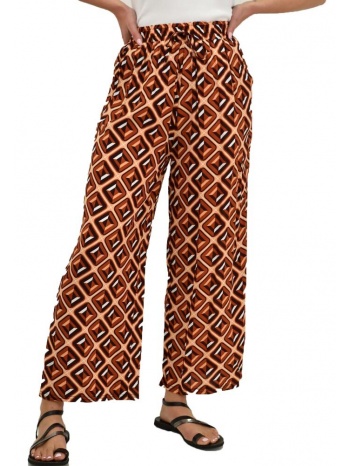 γυναικεία παντελόνα με μοτίβο κεραμιδί 19932