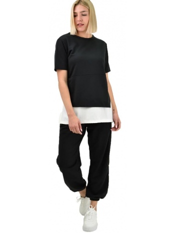 γυναικείο αθλητικό σετ μαύρο 10397