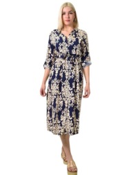 γυναικείο φόρεμα εμπριμέ ...