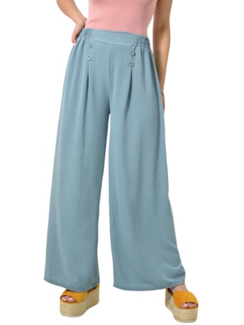 παντελόνι ψηλόμεσο με κουμπιά φυστικί 24208