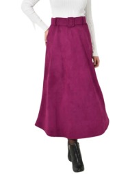 μίντι σουέτ φούστα με ...