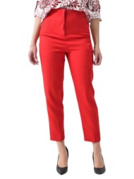 παντελόνι κουστουμιού ψηλόμεσο κόκκινο 26242