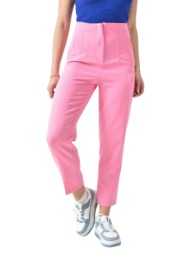 παντελόνι κουστουμιού ψηλόμεσο ροζ 26243