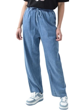 παντελόνι ψηλόμεσο τύπου τζιν μπλε τζιν 26451