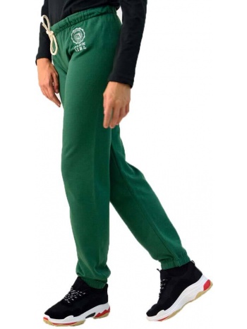 φούτερ παντελόνι με λογότυπο πράσινο 1463
