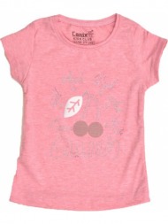 παιδική μπλούζα με σχέδιο κεράσι ροζ 16366
