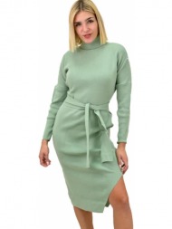 κοντό πλεκτό φόρεμα με ...