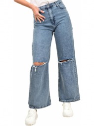 τζιν παντελόνι σε loose γραμμή μπλε 9618