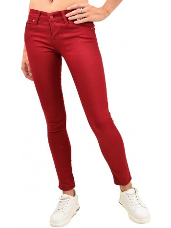 γυναικείιο παντελόνι τζιν κόκκινο 11647