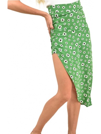 γυναικεία φούστα με σορτσάκι πράσινο 12238