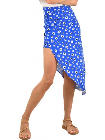 γυναικεία φούστα με σορτσάκι μπλε 12243